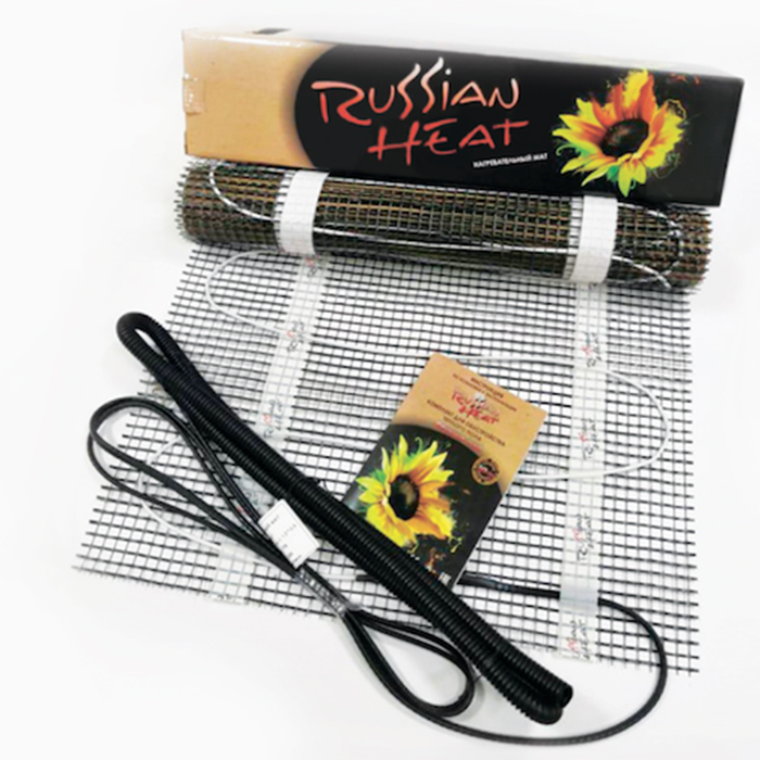 Нагревательный мини-мат двухжильный Russian Heat (15 кв.м.)